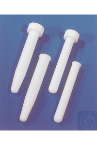 PTFE centrifuge test tube, conical bottom & cap, 150 x 25 mm, 45 ml PTFE centrifuge test tube,...